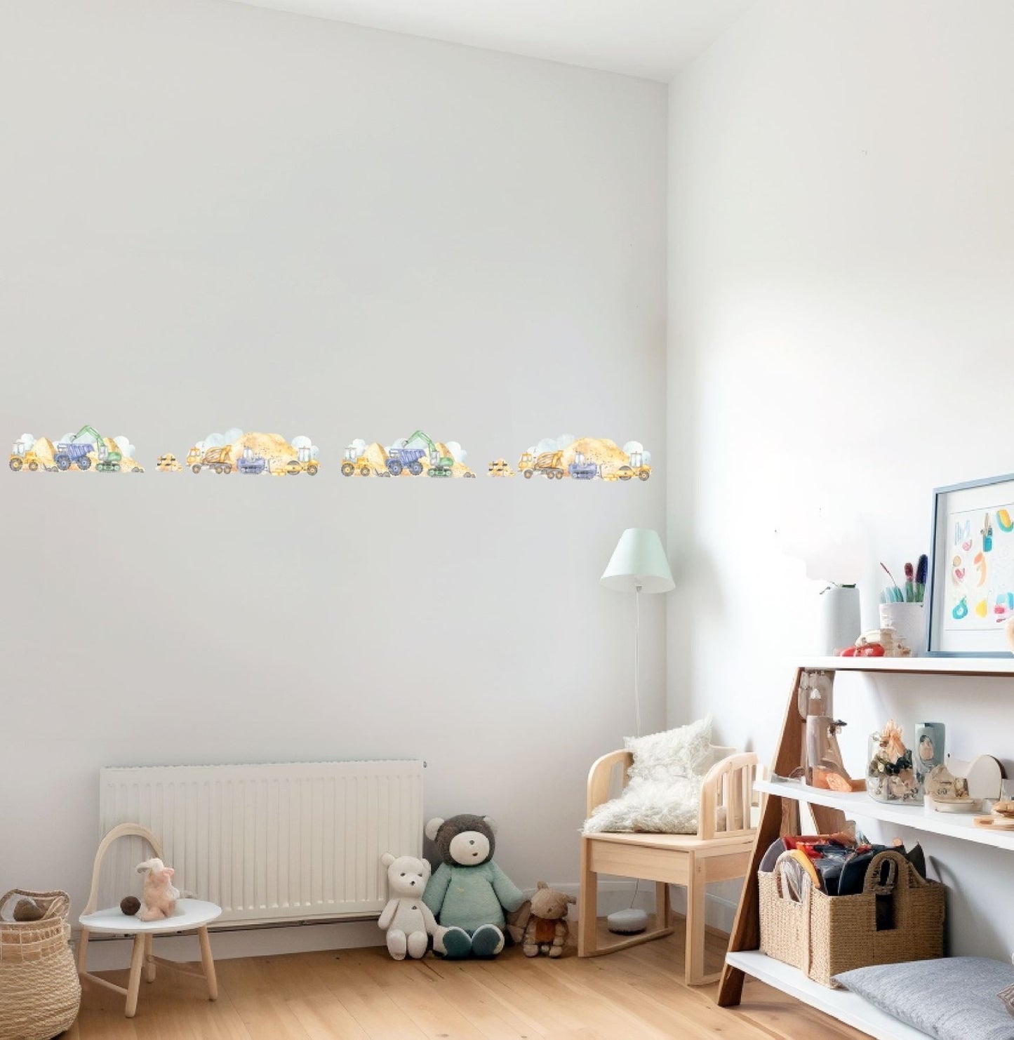 Construction Decorative Border Trim Wallpaper Decals - Lolistix