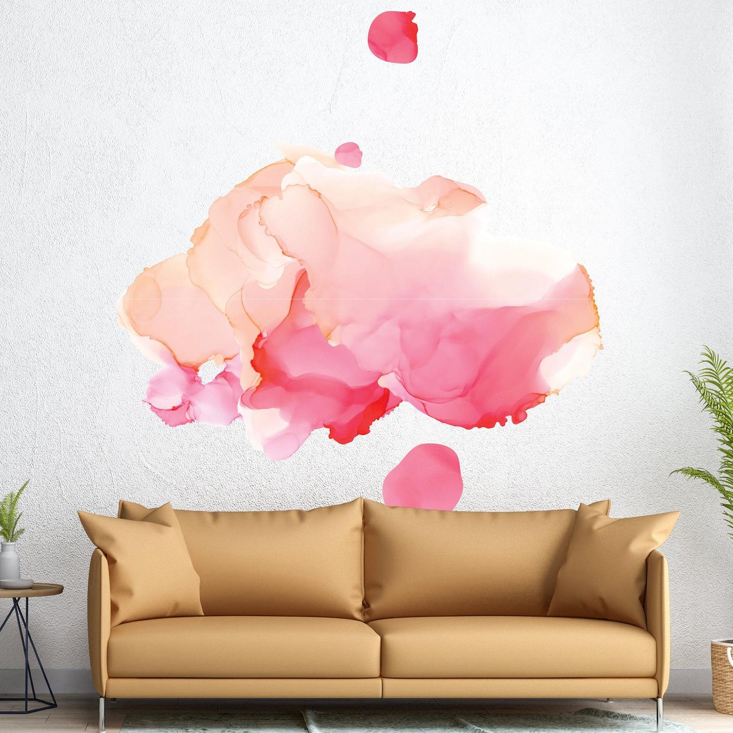 Abstract Alcohol Ink Removable Wall Decal - Picture Perfect Decals