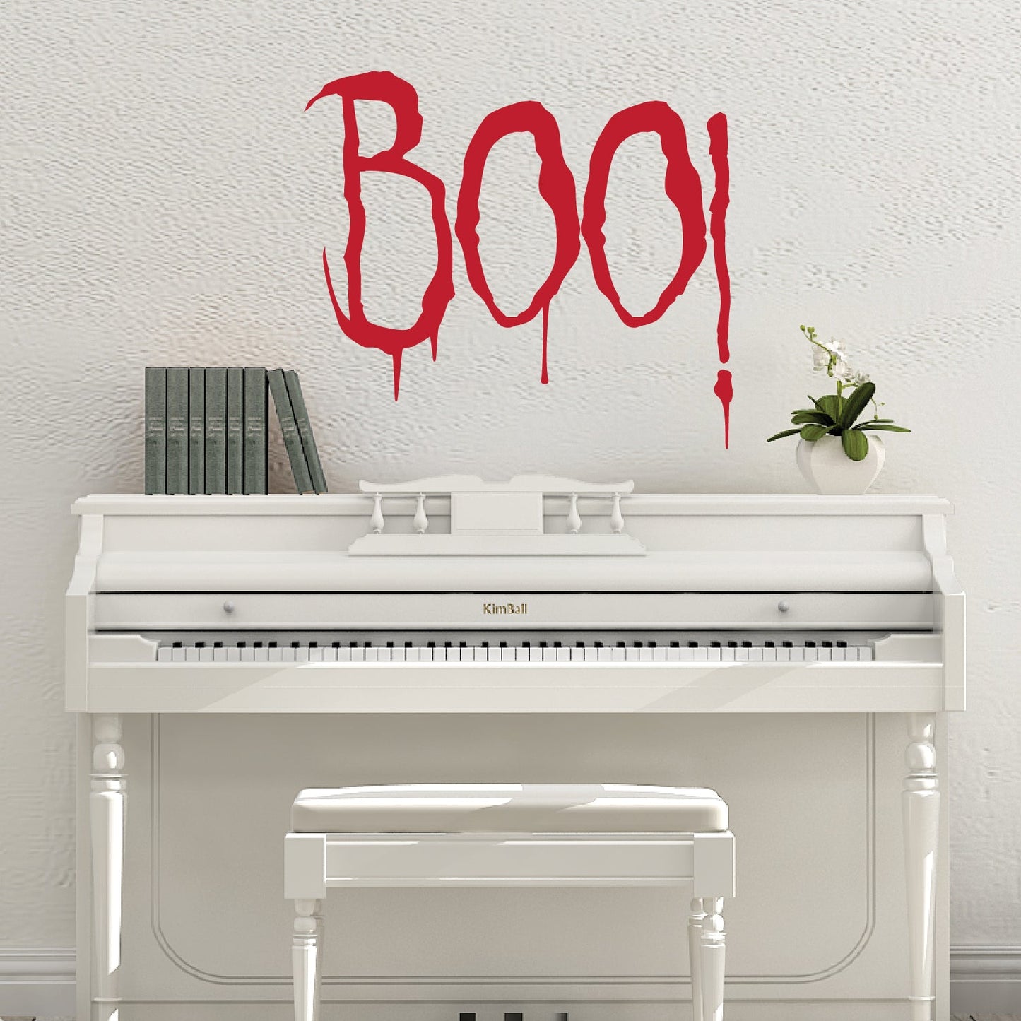 HAPPY HALLOWEEN Halloween Wall Decals | Reusable Halloween Wall Decor - Picture Perfect Decals