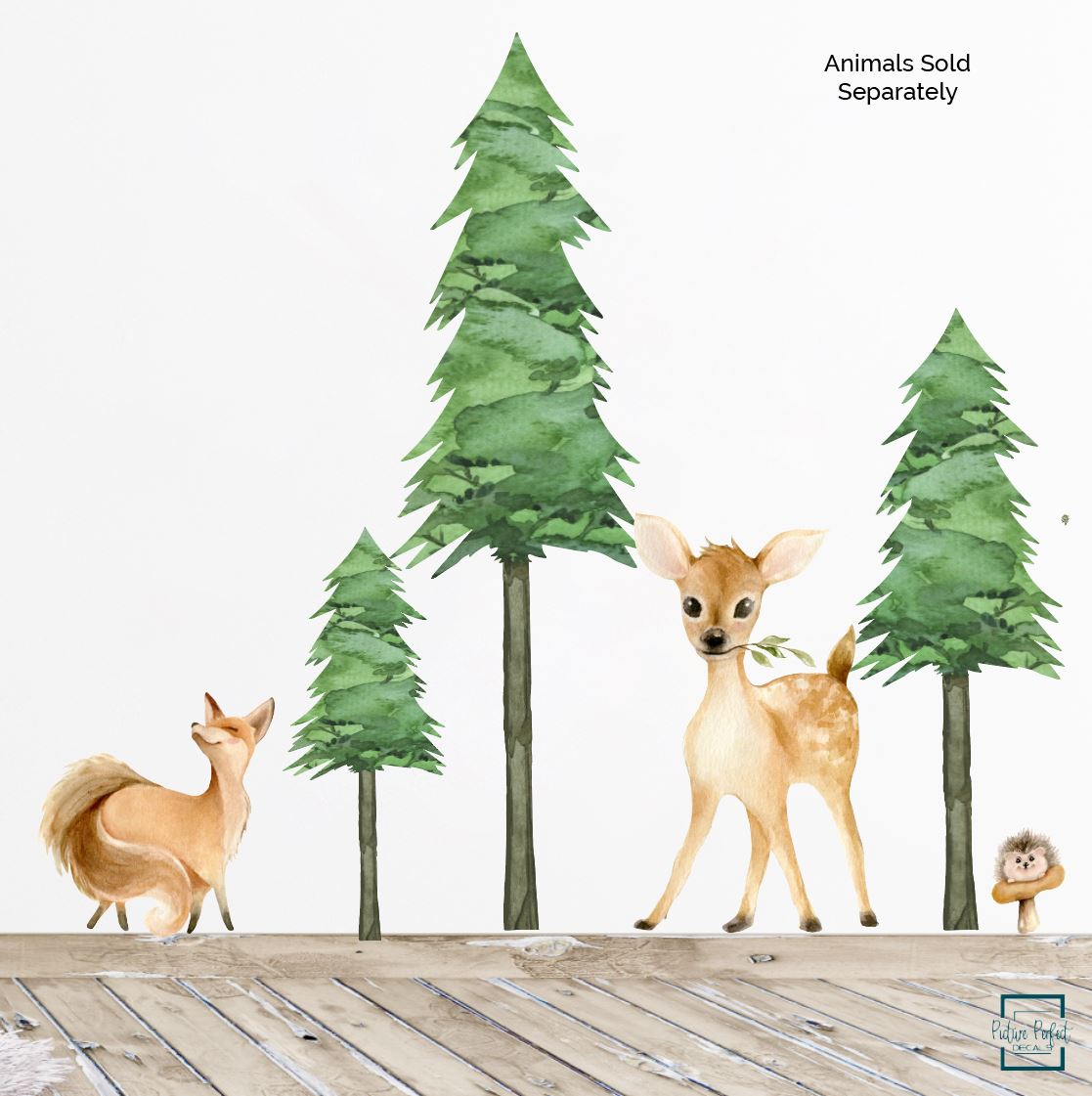 Pine Tree Wall Decals - Picture Perfect Decals
