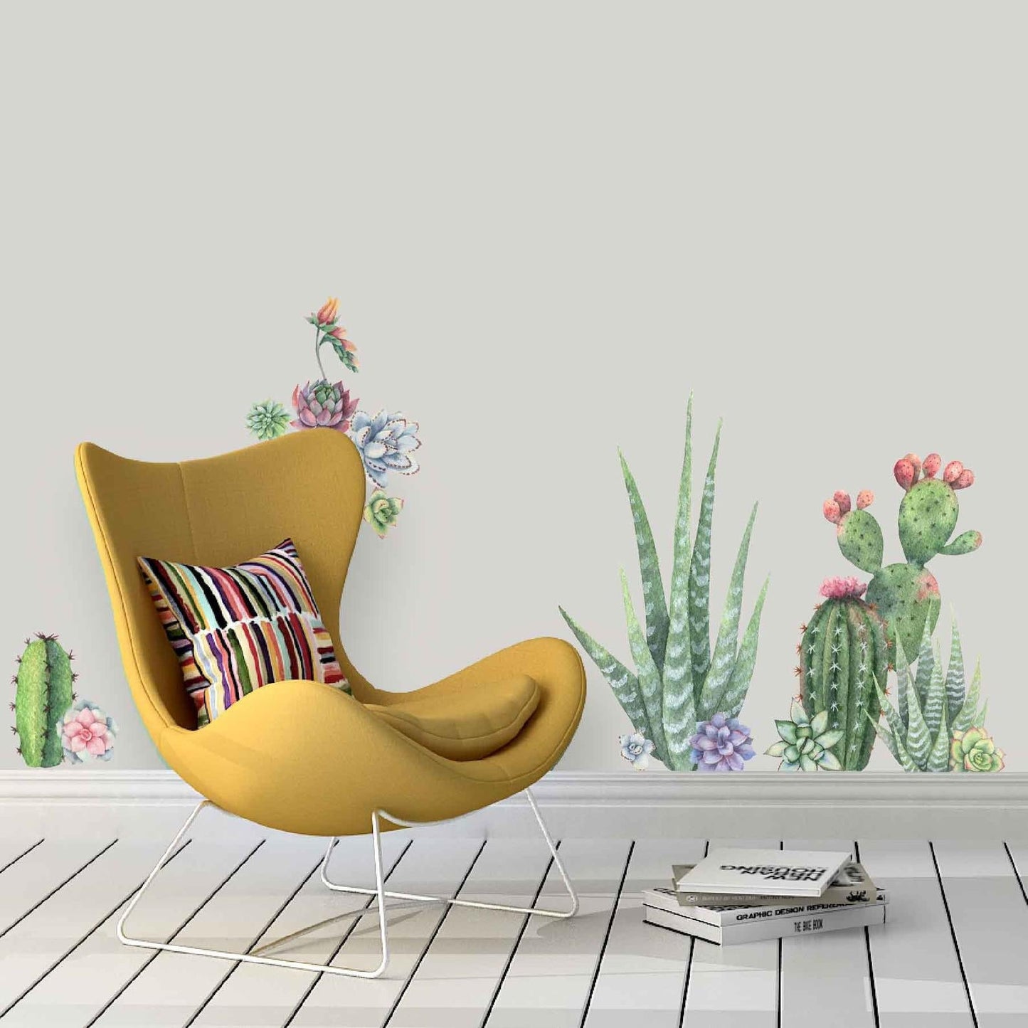 Succulents Wall Decals | Cactus Wall Stickers - Picture Perfect Decals