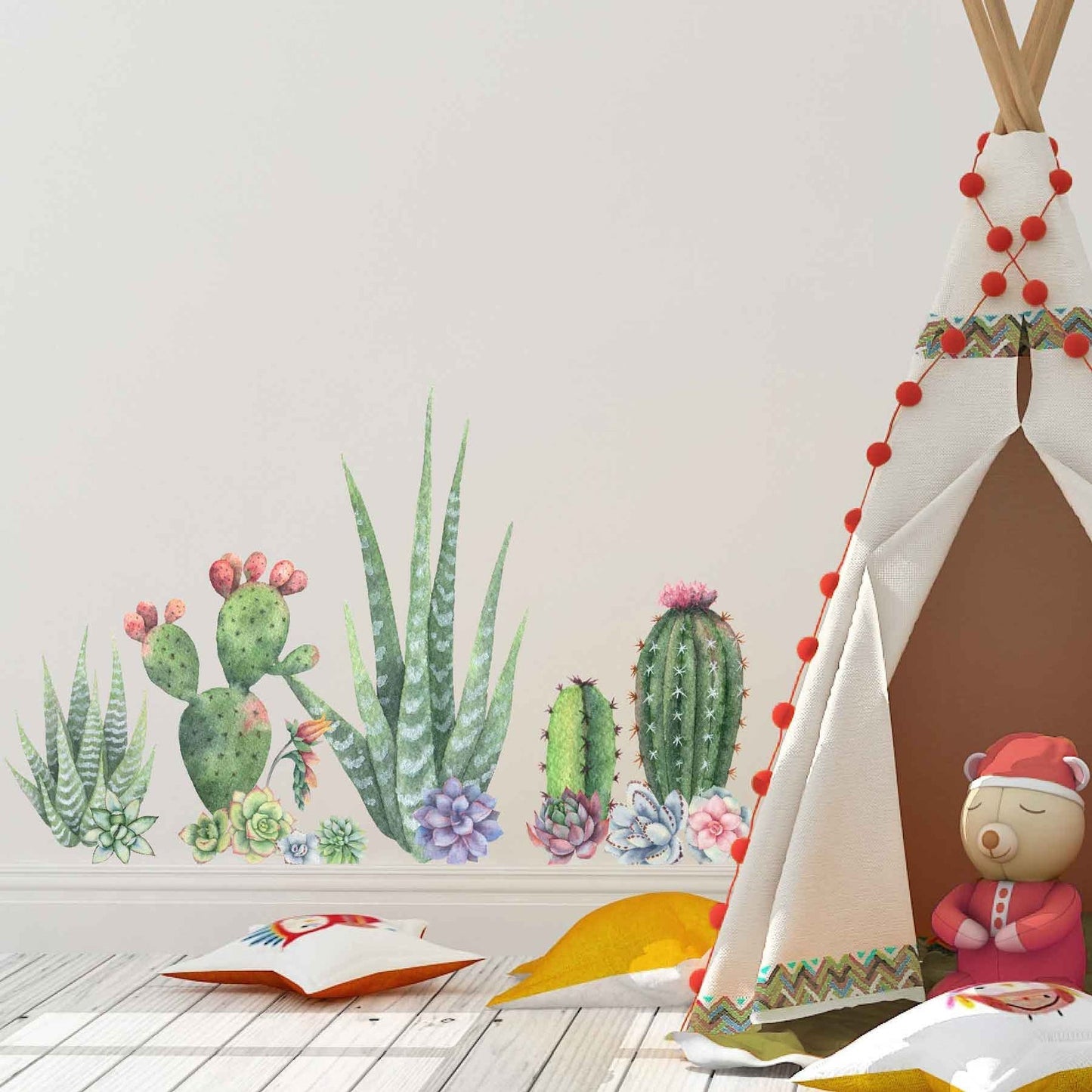 Succulents Wall Decals | Cactus Wall Stickers - Picture Perfect Decals