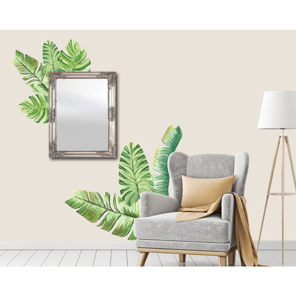 Tropical Palm Leaves Peel and Stick Wall Stickers - Picture Perfect Decals
