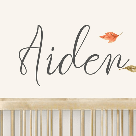 Custom Name Wall Decal | Custom Color & Font - Lolistix