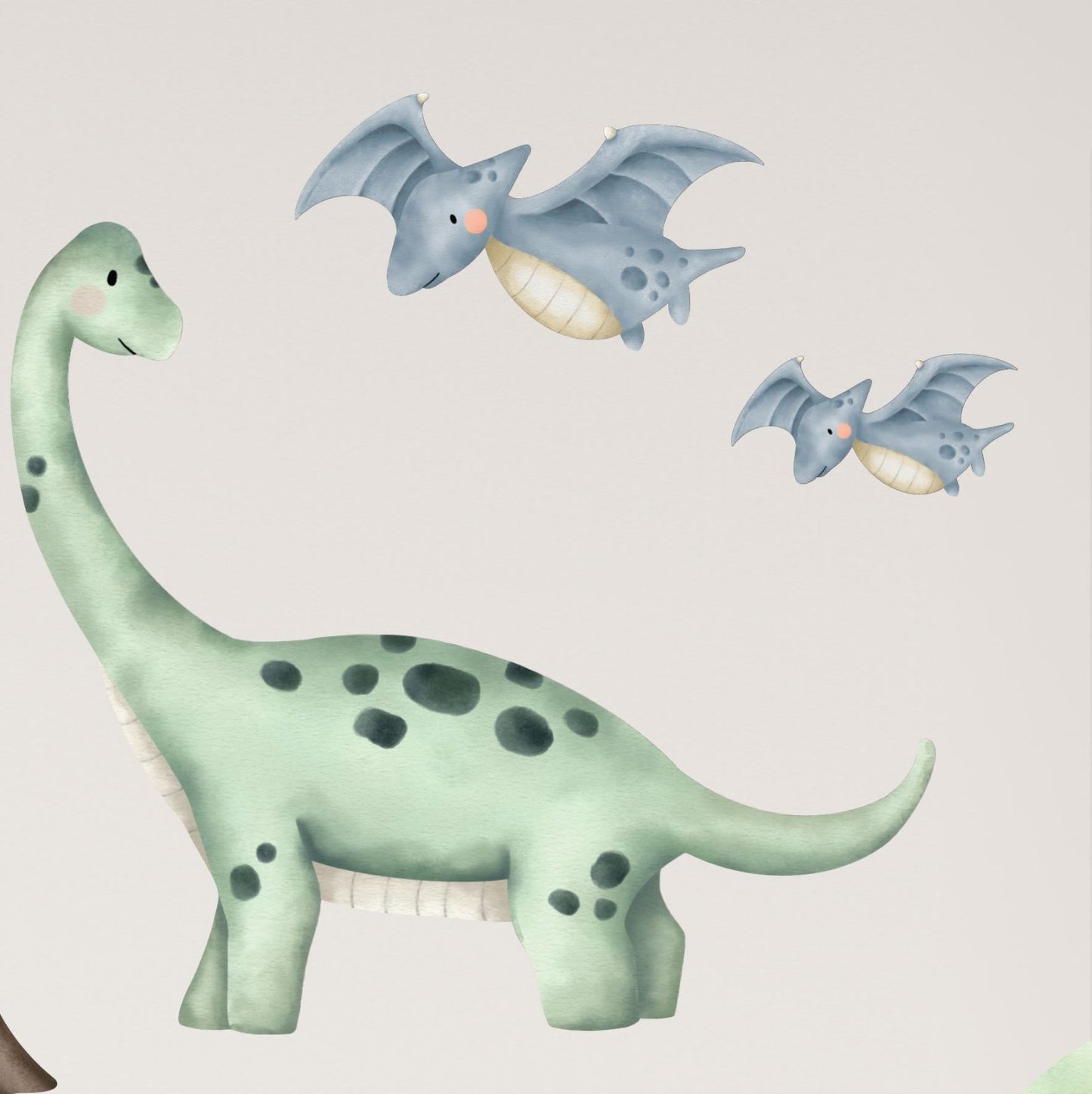 Dinosaur Wall Decals T-Rex Dinos - Lolistix