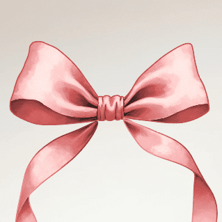 Large Pink Bow Wall Decal – Ribbon Wall Sticker - Home Decor Decals - Lolistix